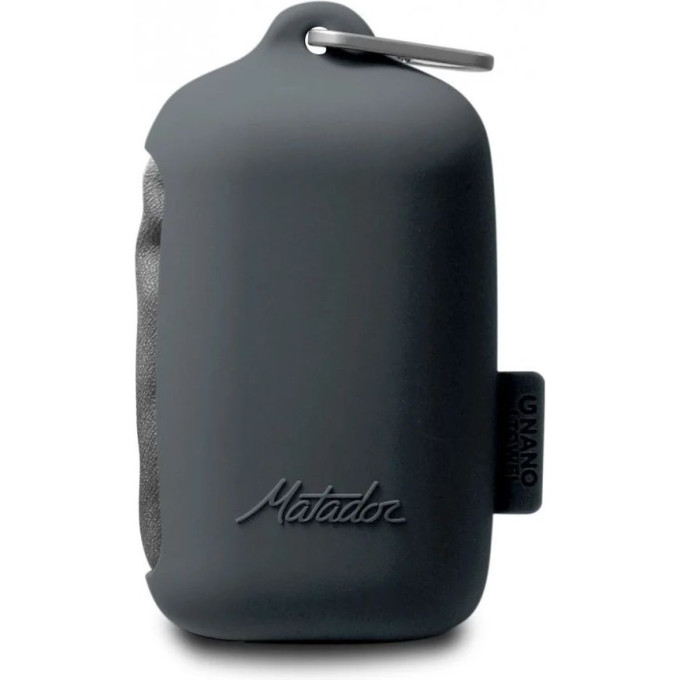 Покрывало-брелок большое MATADOR NanoDry Shower Towel серое MATNDL001G